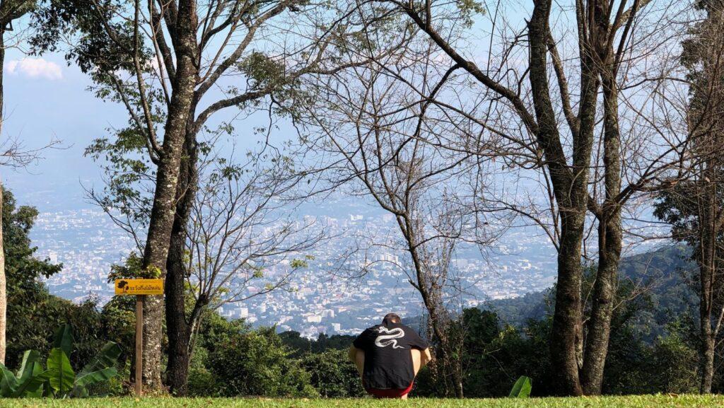 a camping ground near chiang mai