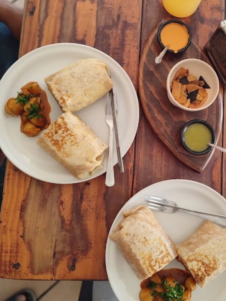 plate with two big buritos from burr-eat-oh in puerto escondido