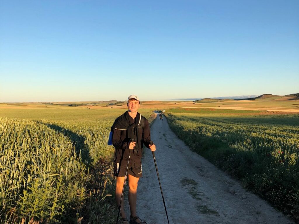 sunrise camino de santiago