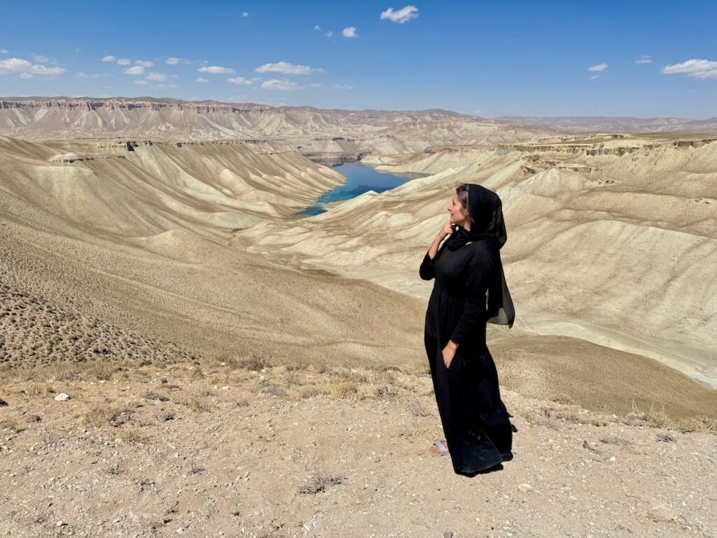 UK female traveller in Afghanistan 2024