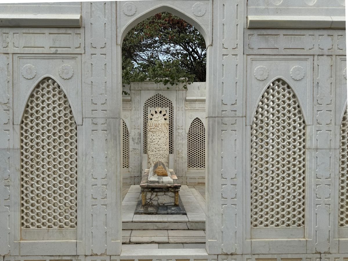 Babur's shrine in Babur Garden, Kabul