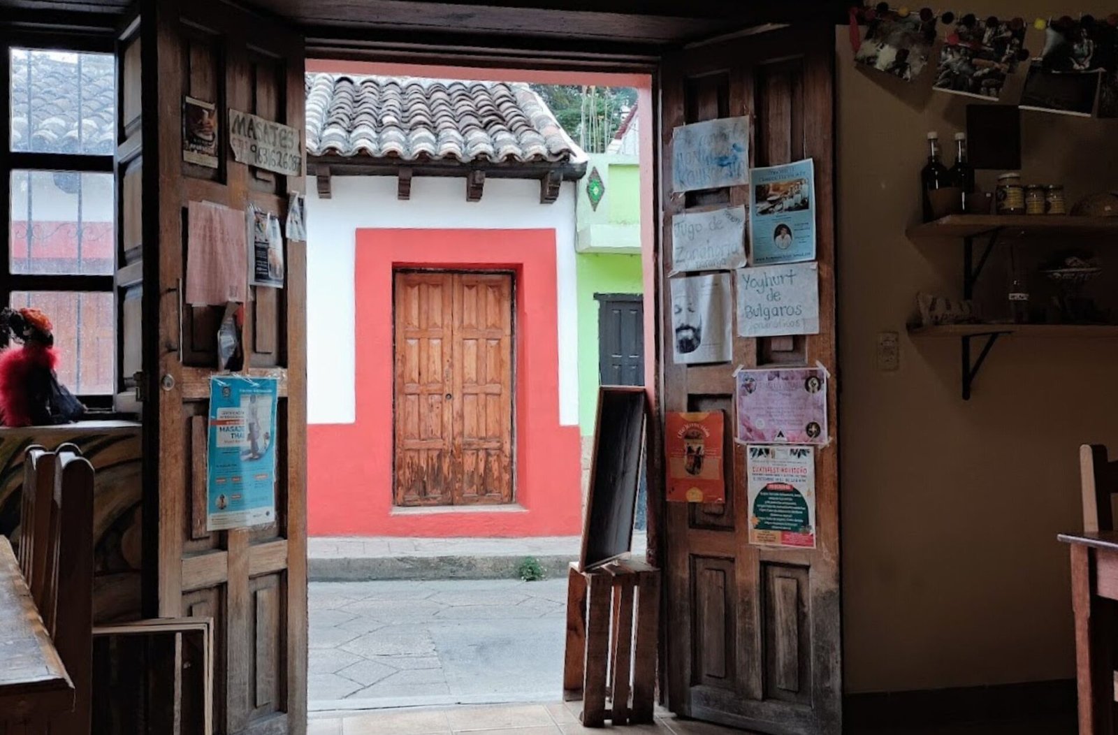 La Milpa, one of the best cheap eat restaurants in San Cristóbal de las Casas.